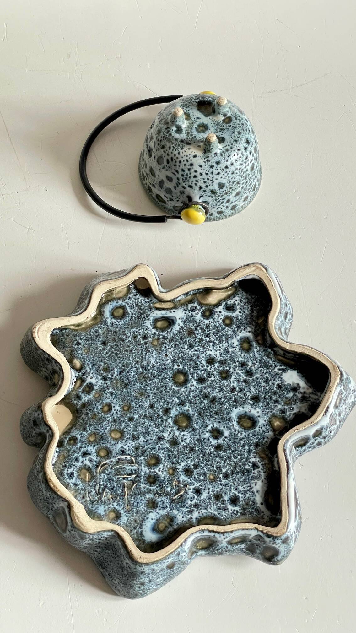 VIDES-Pocket Ceramic VALLAURIS Vintage