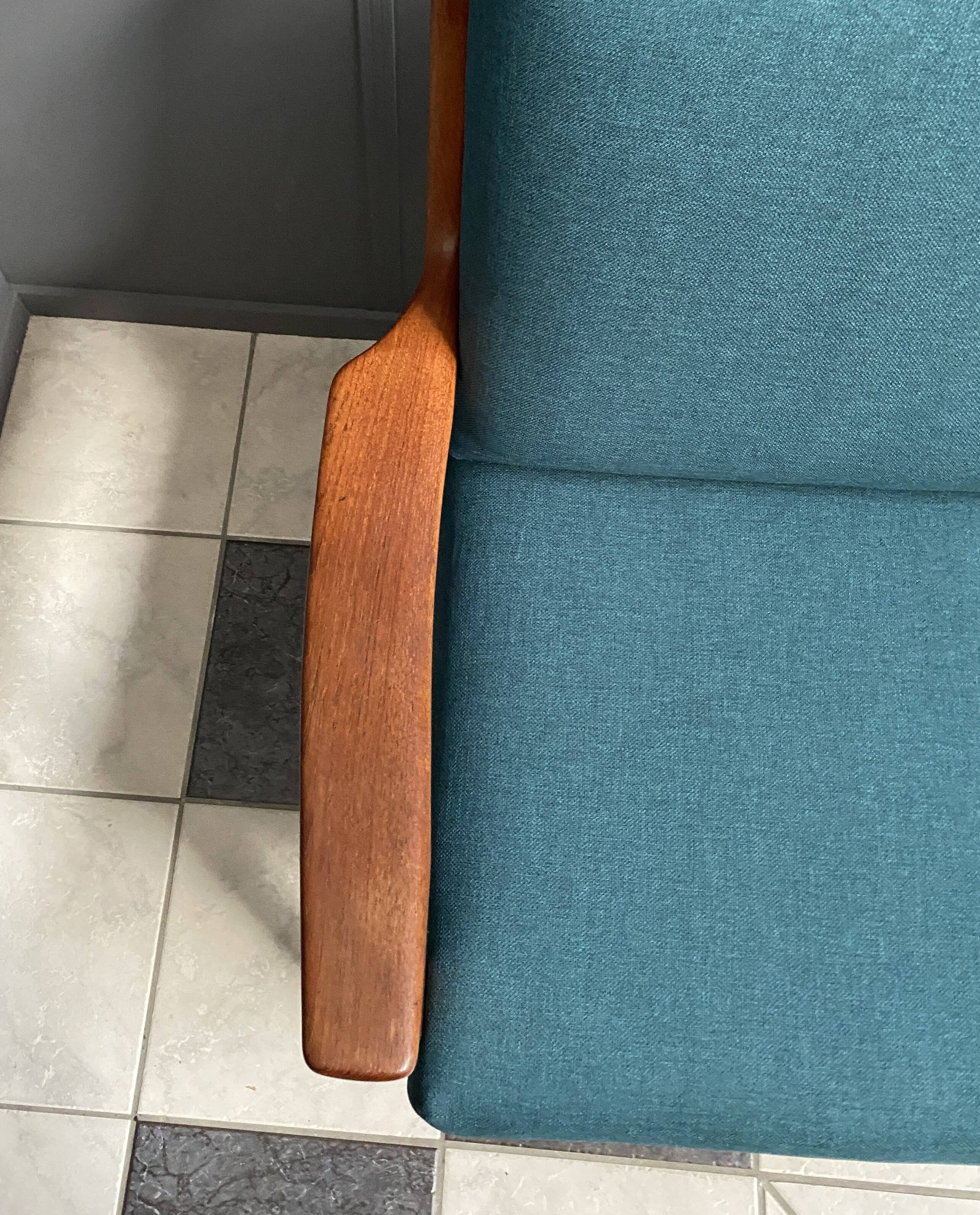 Set Teak Danish chairs by Jull Kristensen 1960s