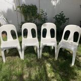 4 Chaises jardin design  Henry Massonnet - Stamp