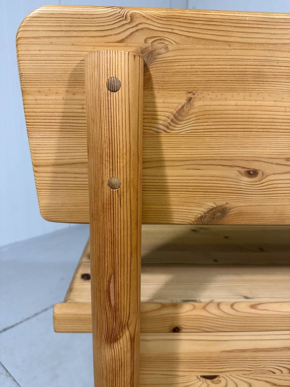 Korup Design solid pine benches with storage space Denmark