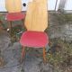6 vintage Baumann chairs by Max Bill 50s