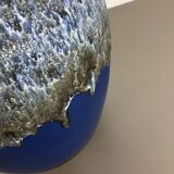 Pottery fat lava multicolor 286-42 vase made by Scheurich, 1970s