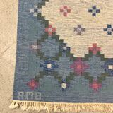 Swedish midcentury carpet röllakan 1960s