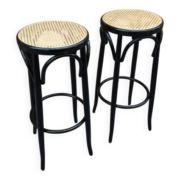 Paire de tabourets de bar bistrot