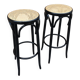 Paire de tabourets de bar bistrot