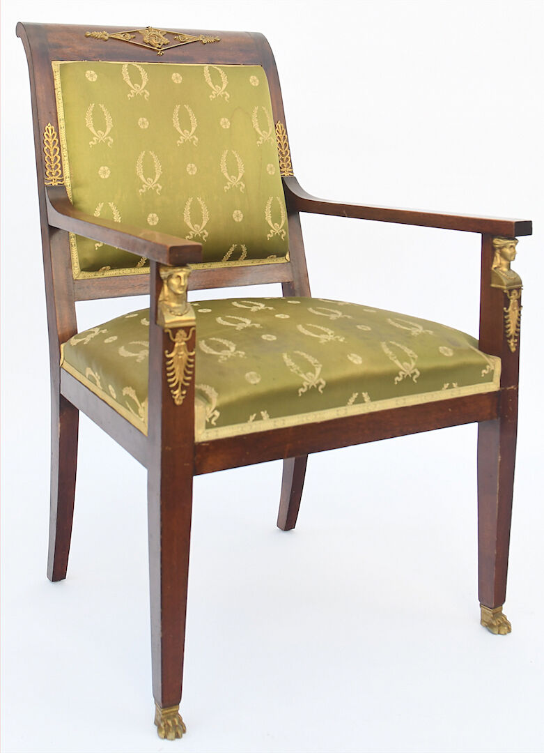 Empire style armchair
