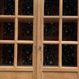 Parisian glass cabinet from La Samaritaine, 1960