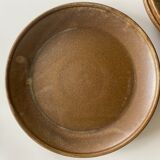 Series of 8 stoneware plates