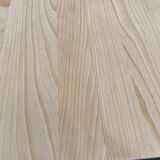 Scandinavian round extendable dining table renovated in wood 210cm