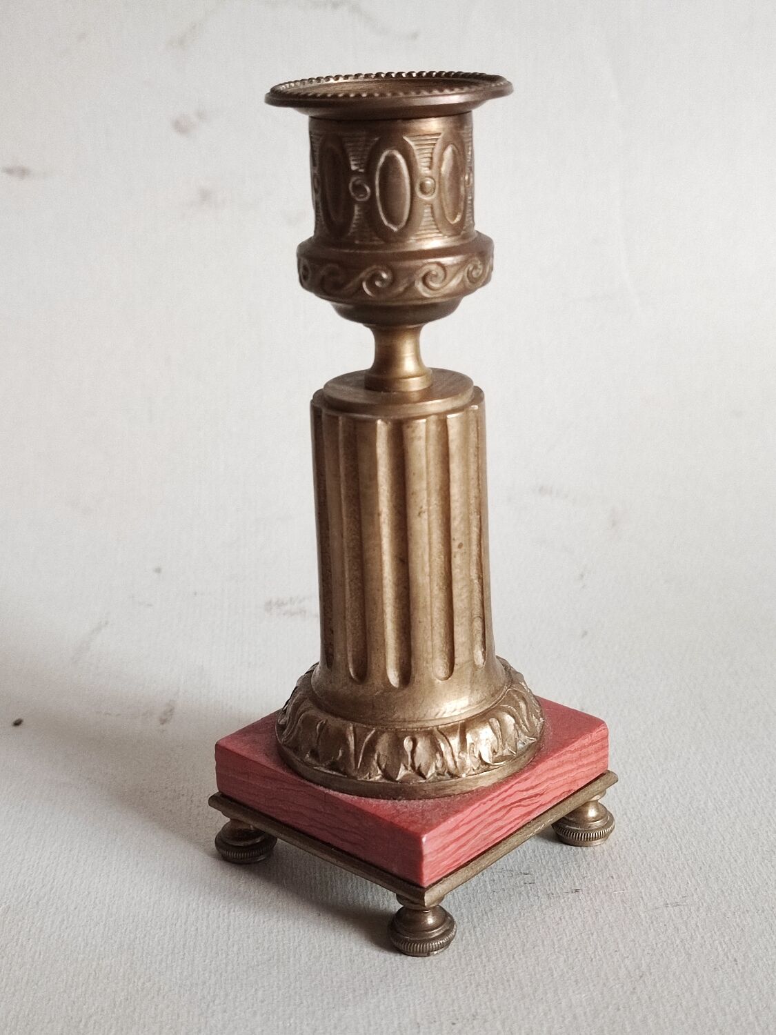 Bronze candlestick