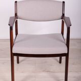 Fauteuils en Palissandre par Erik Buch pour Ørum Møbelfabrik, 1960s, Set de 4