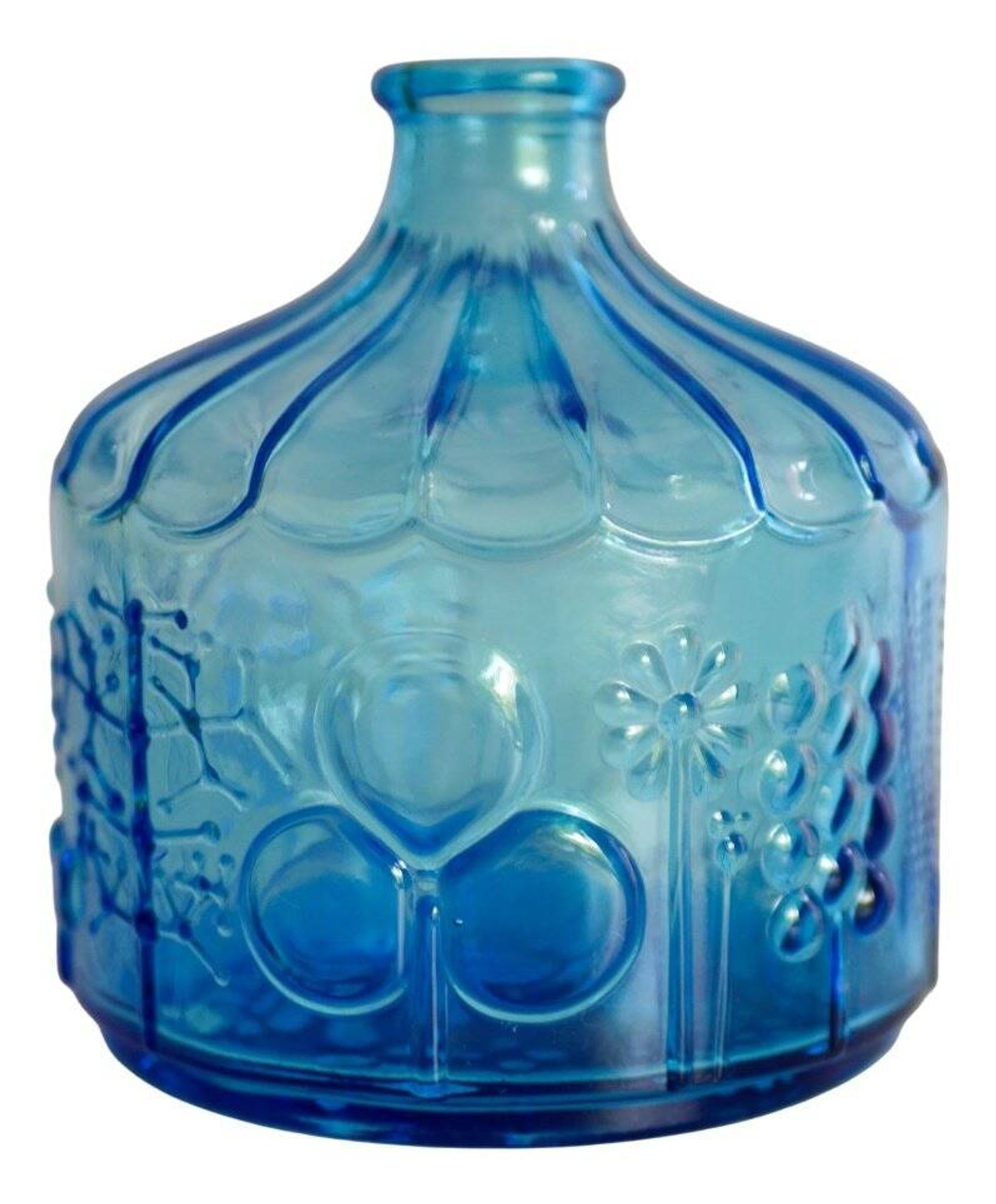 Finnish art glass Flora vase by Toikka for Nuutajärvi