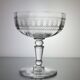 6 coupes à champagne en cristal