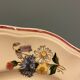 Set of 10 small plates Digoin Sarreguemines, Agreste model