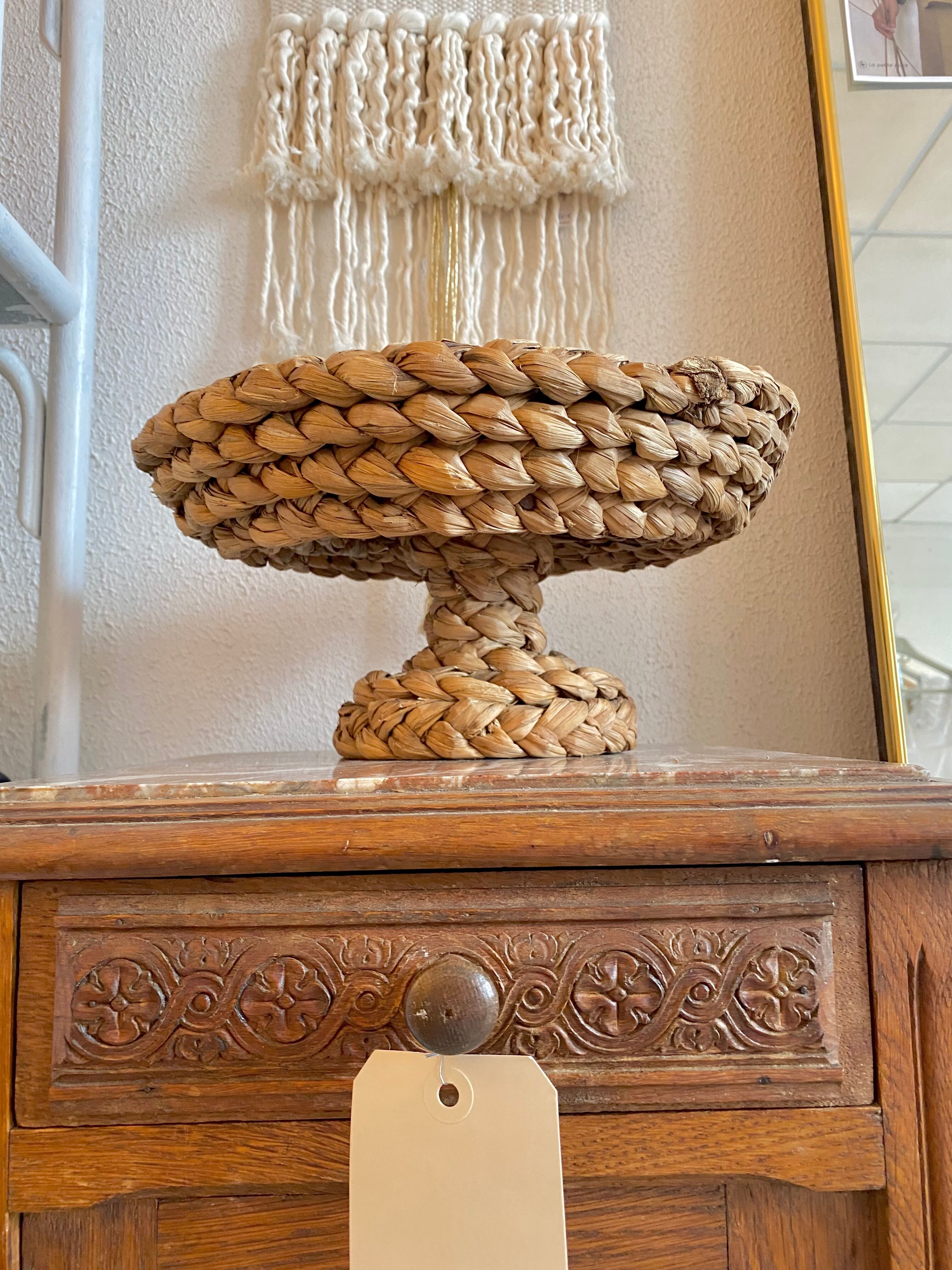 Rattan fruit cup