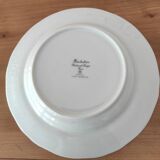 Set of 4 Limoges porcelain soup plates