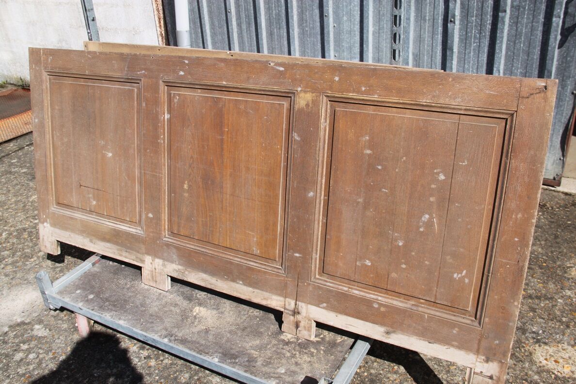 Wood panels in oak XIX emu