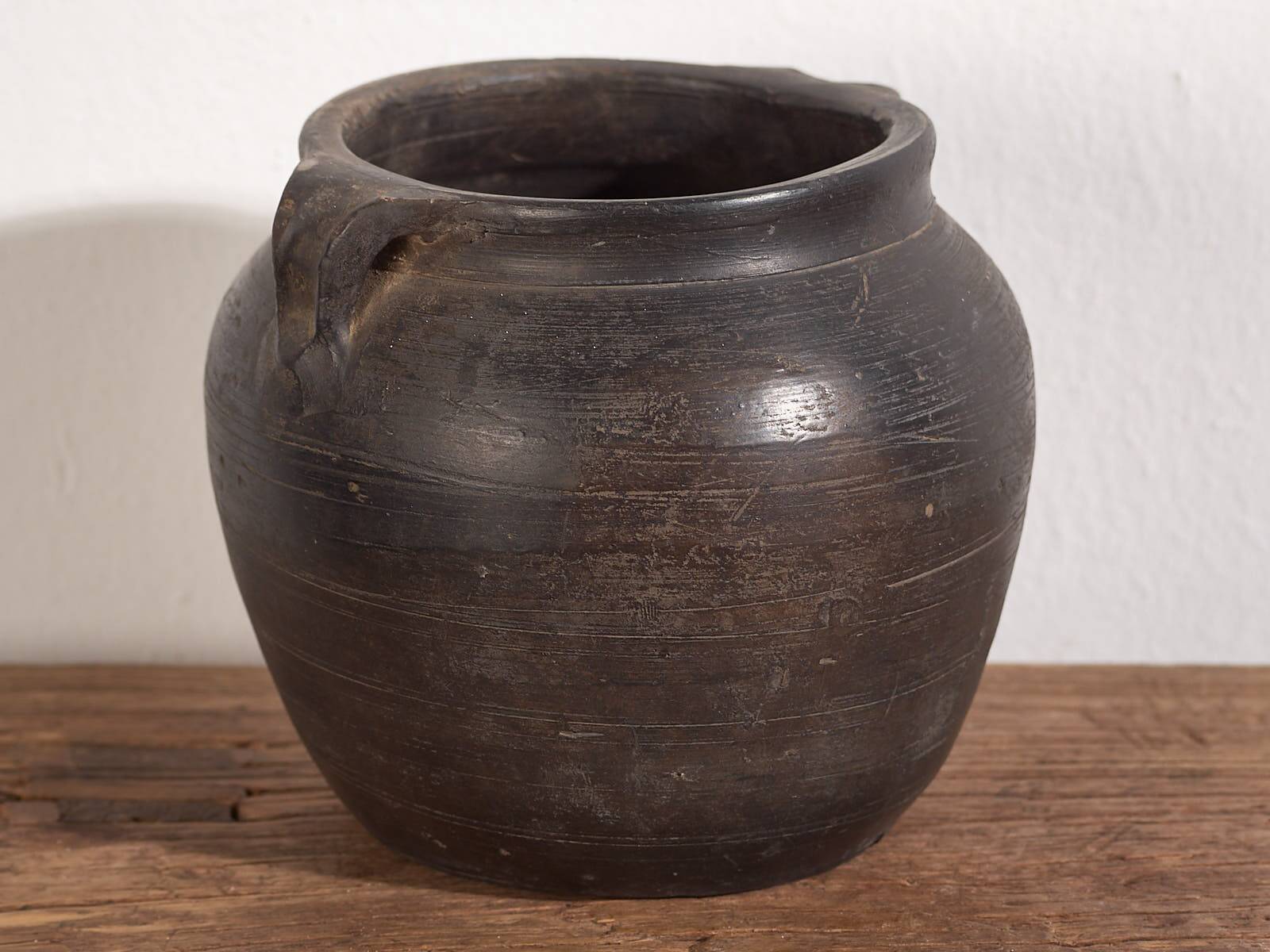 Small antique dark-colored vase (circa 1900) #1