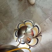 Vintage XXL Egg Ball Pendant Light Murano Glass Design