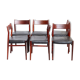 Arne Vodder dining chairs No.418 for Sibast