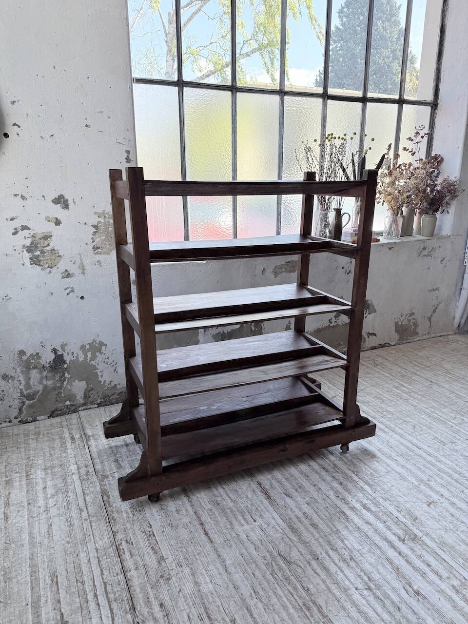 Old bakery shelf from the 1950s.