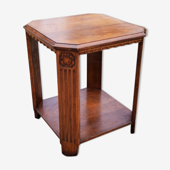 Art Deco pedestal table of the 30s