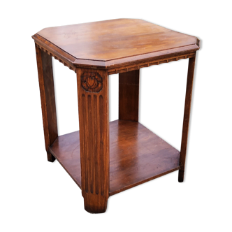 Art Deco pedestal table of the 30s