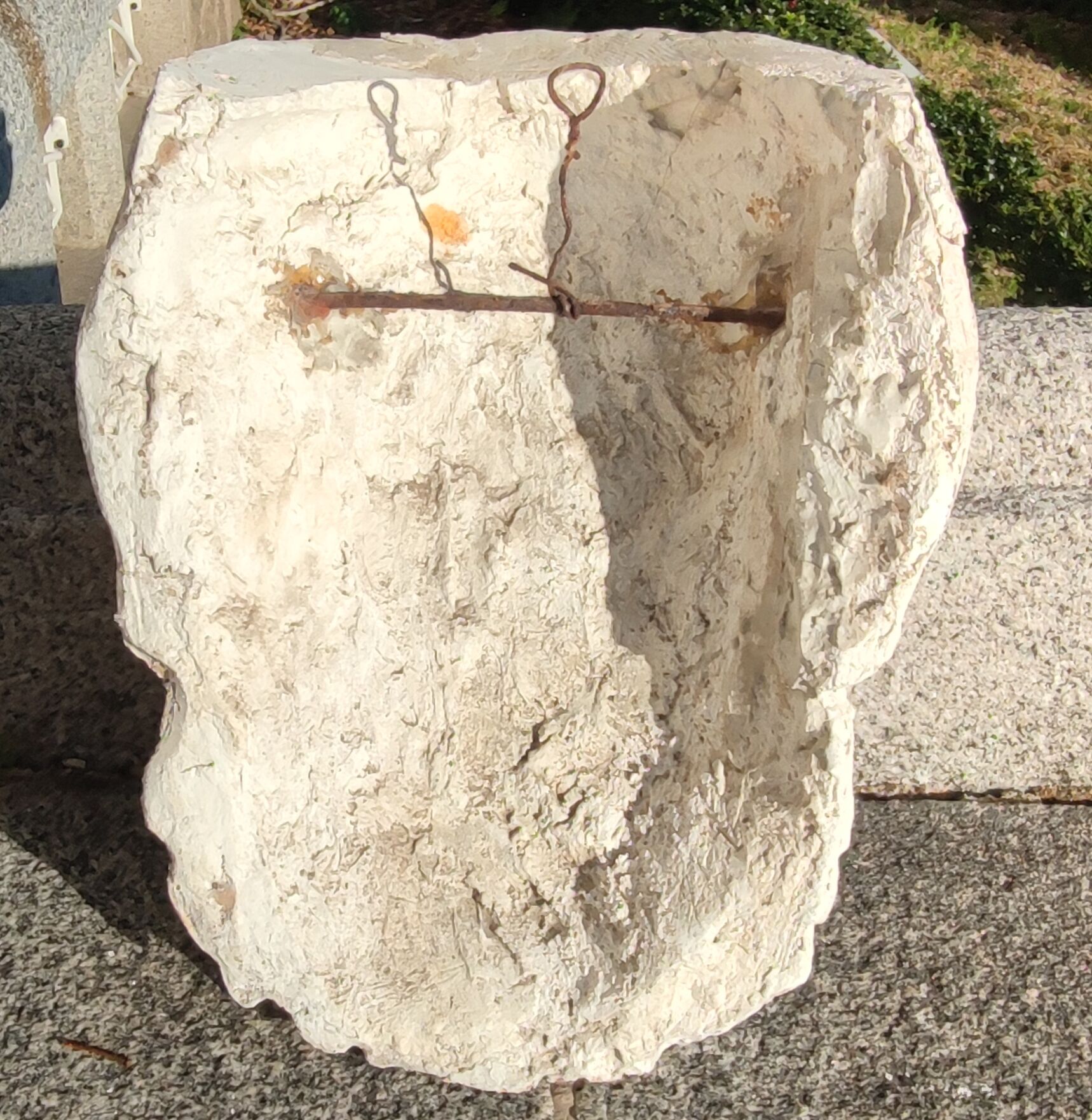 Old plaster face/antique décor