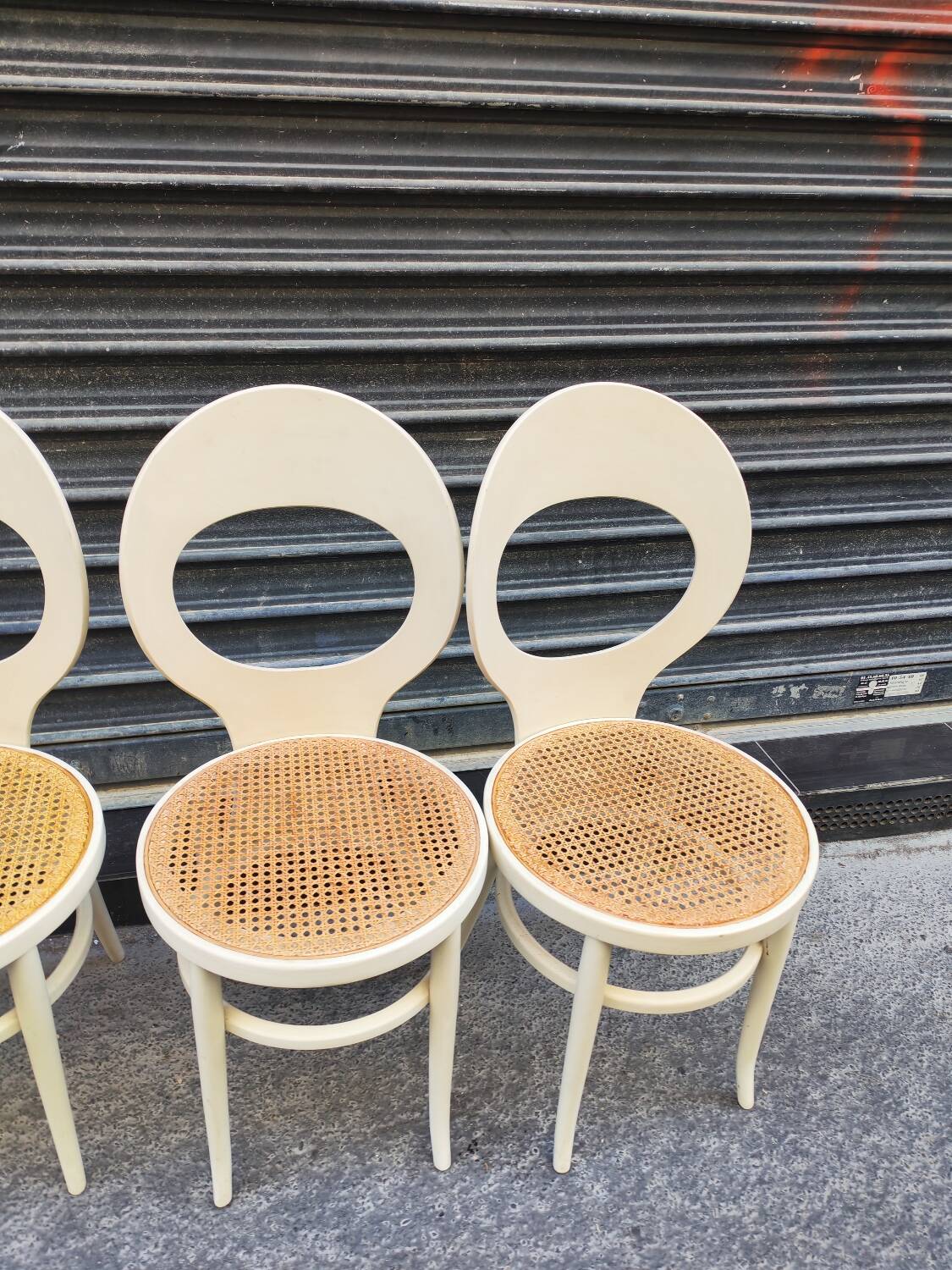Lot de 4 chaises bistrot