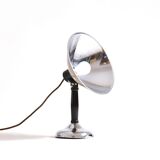 Table lamp in chrome and metal, Czechoslovakia 1930