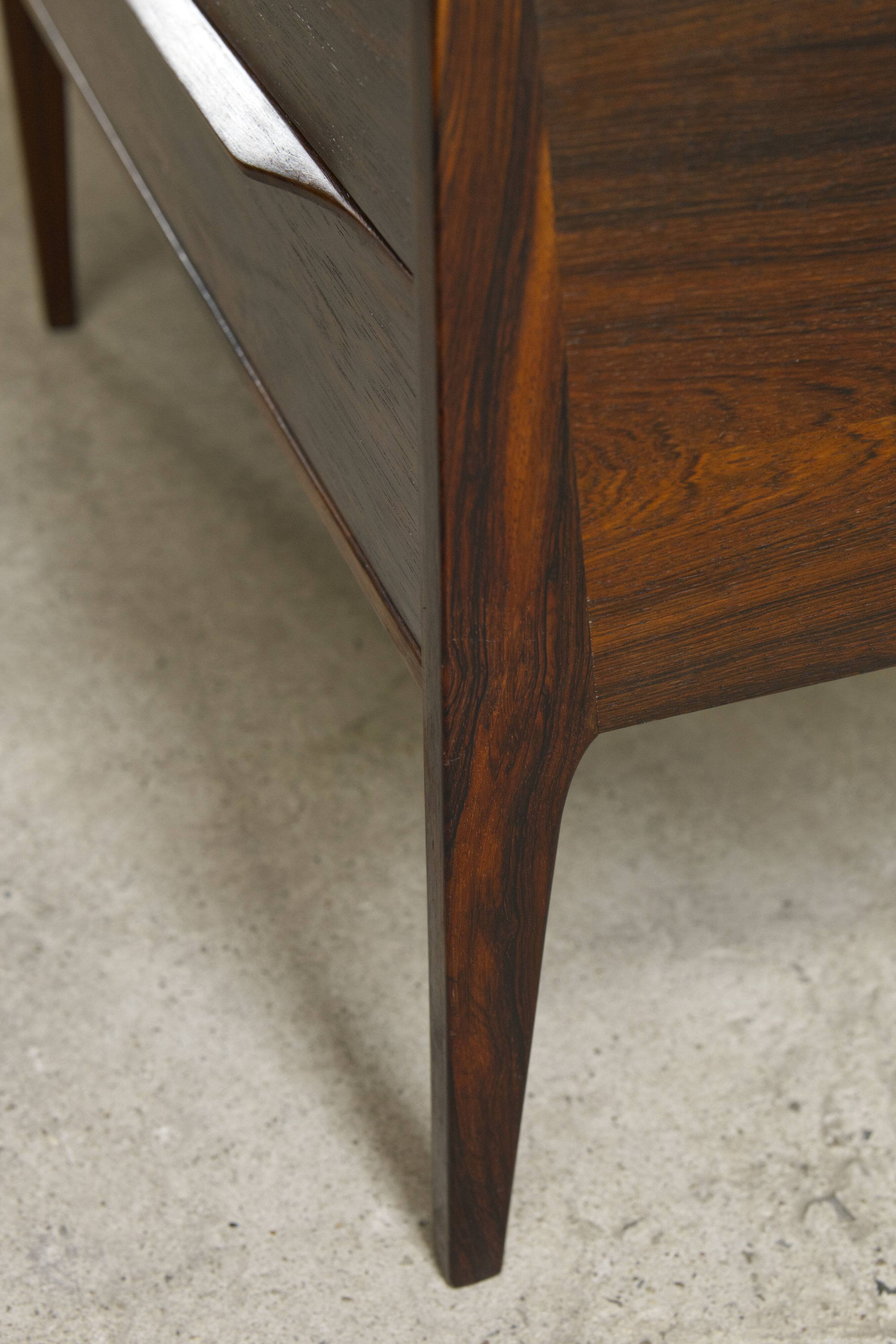 Rosewood chest of drawers, model 34, Kai Kristiansen by Aksel Kjersgaard, 1960s