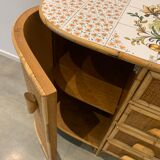 Rattan sideboard, year 70