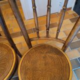 Set of 3 Mundus bistro chairs