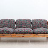 Vintage italian design 3 seater sofa 1970s
