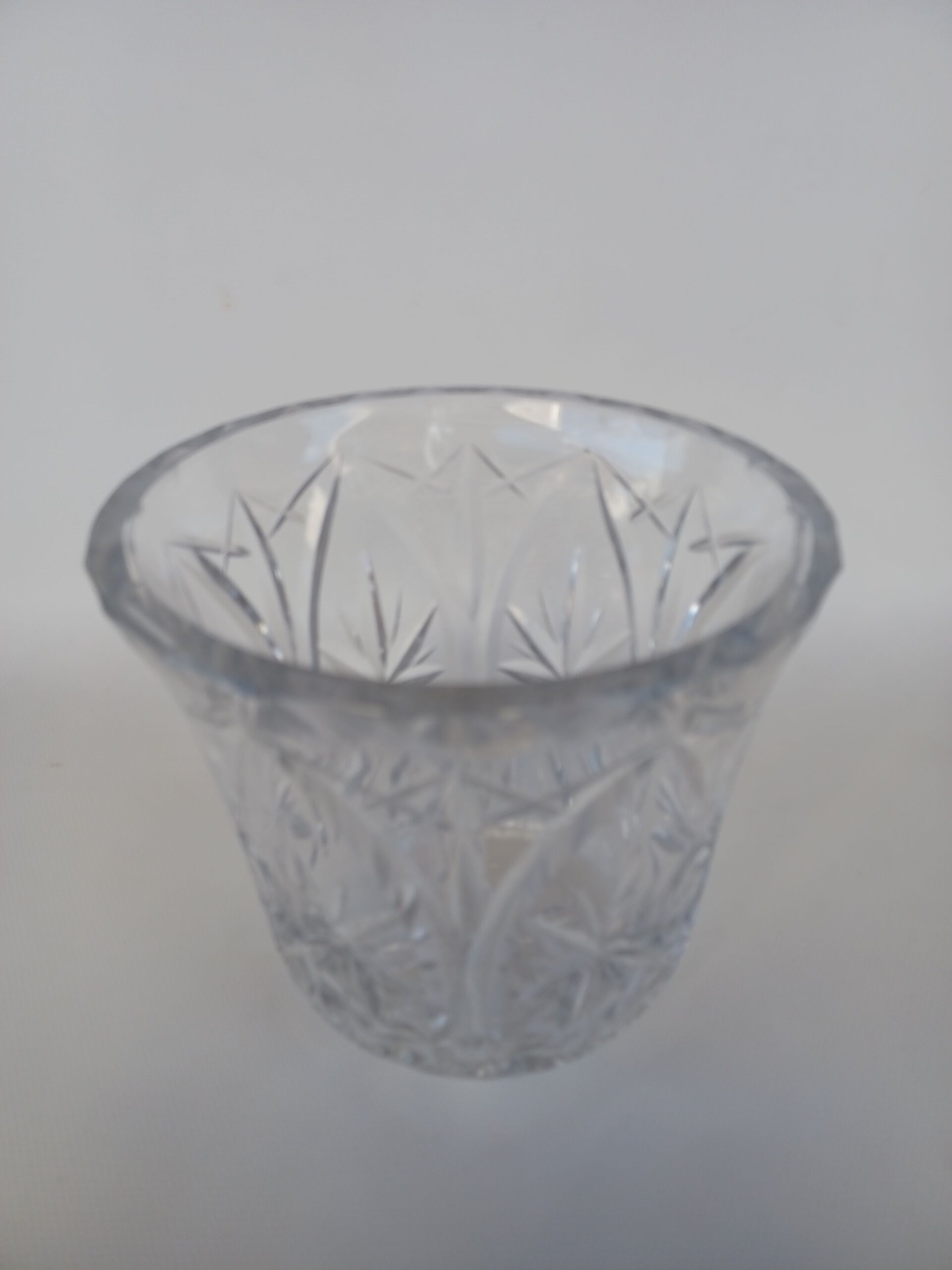 Saint Louis crystal vase.