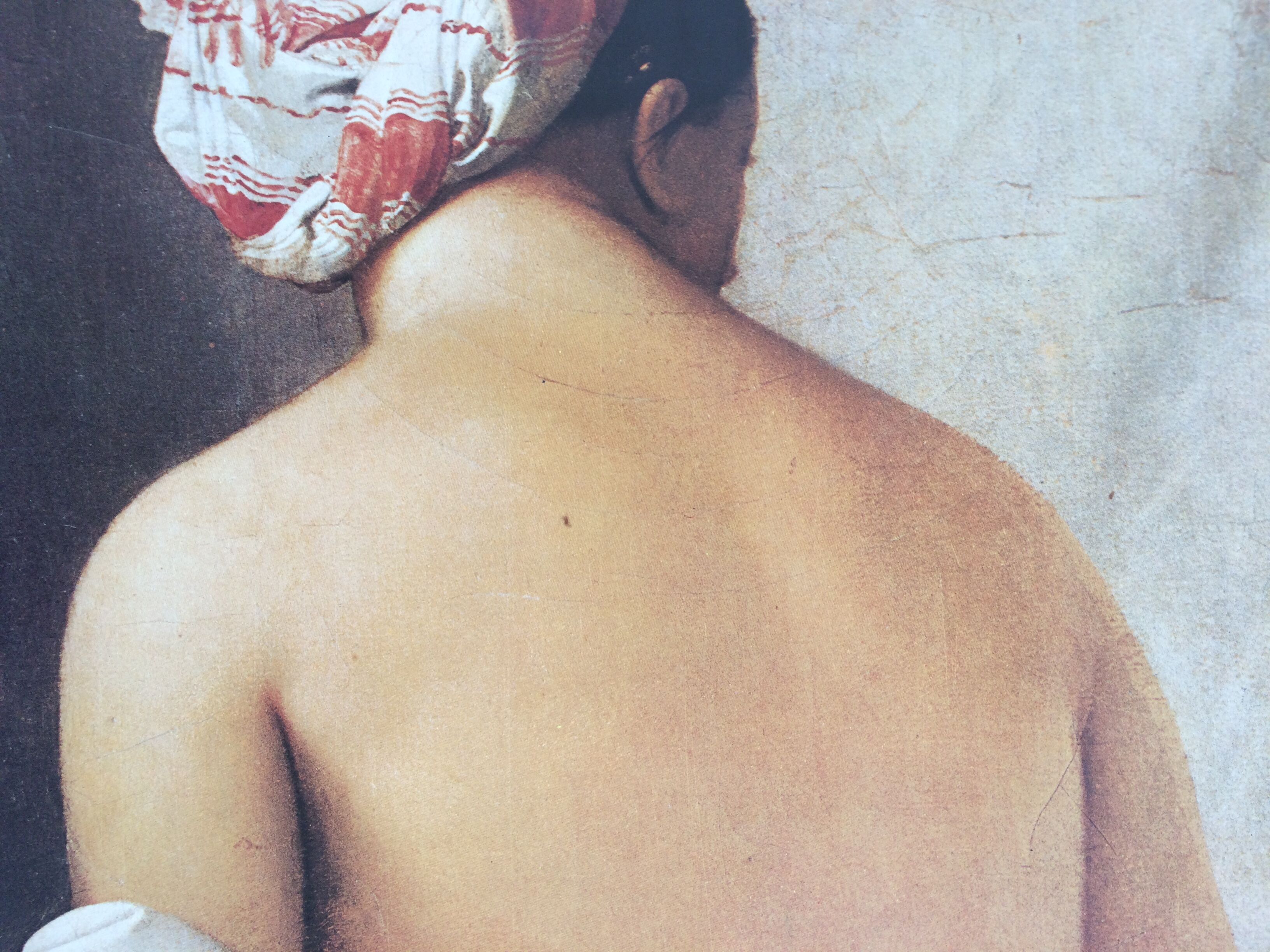 INGRES (after), La baigneuse de Valpinçon. Original 1957 advertising poster