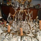 Lustre pampilles cristal