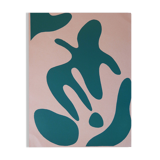 Jean arp: dove - original woodcut
