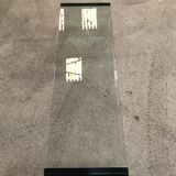 1970s glass coffee table by Gallotti&Radice