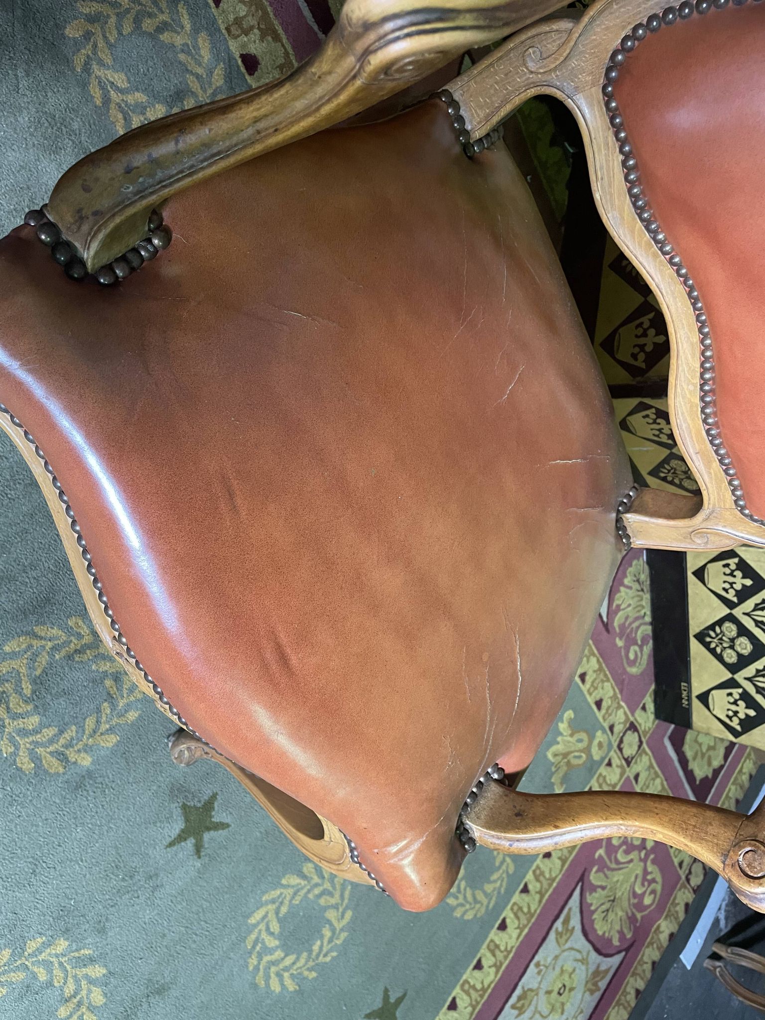 Pair of Louis XV convertible armchairs - Regency