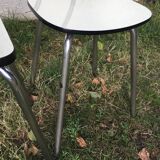 Table with 2 chairs anfd 2 stools