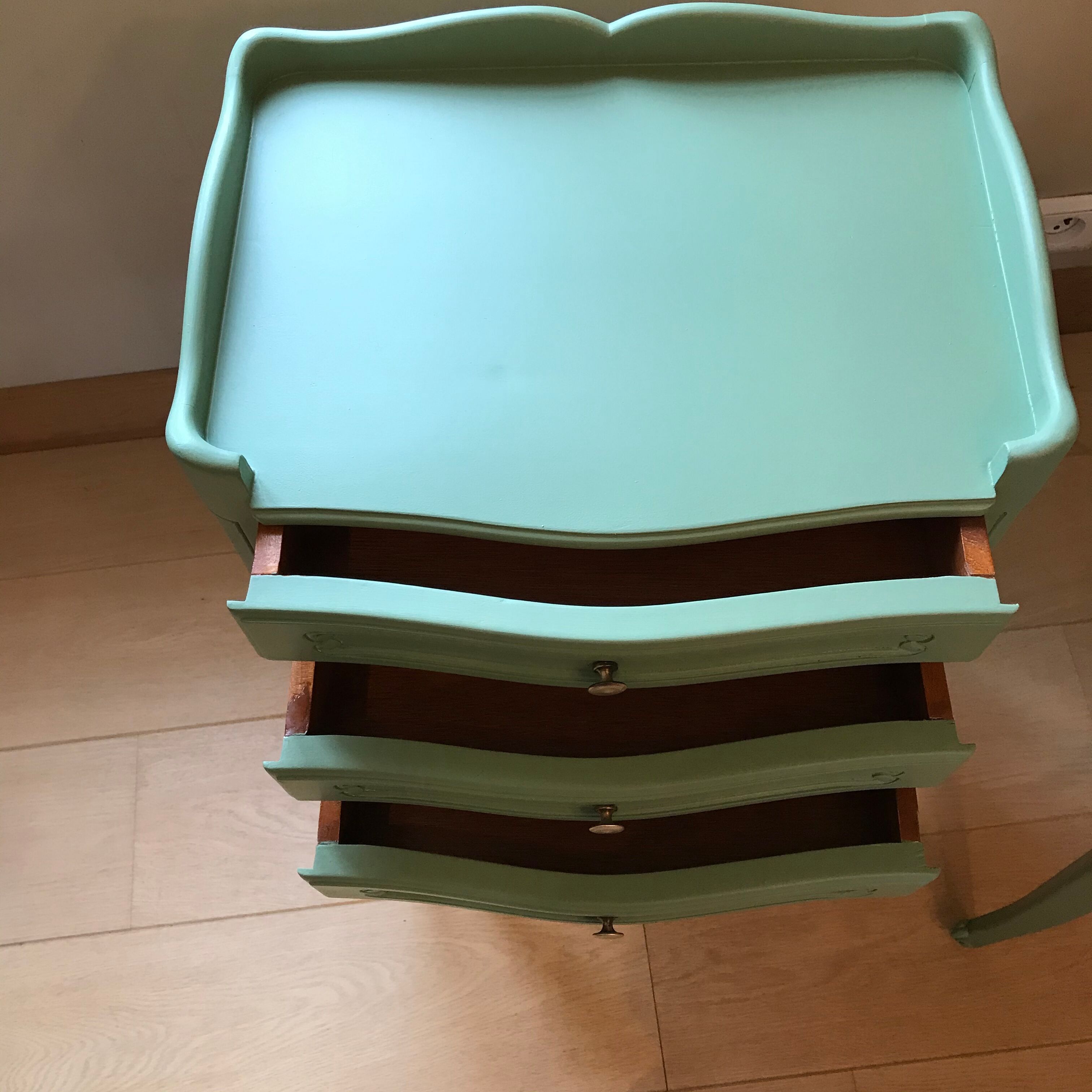 Louis XV beside table