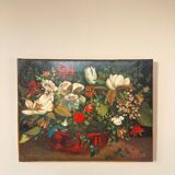 Floral Still Life Duo Canvas Prints
