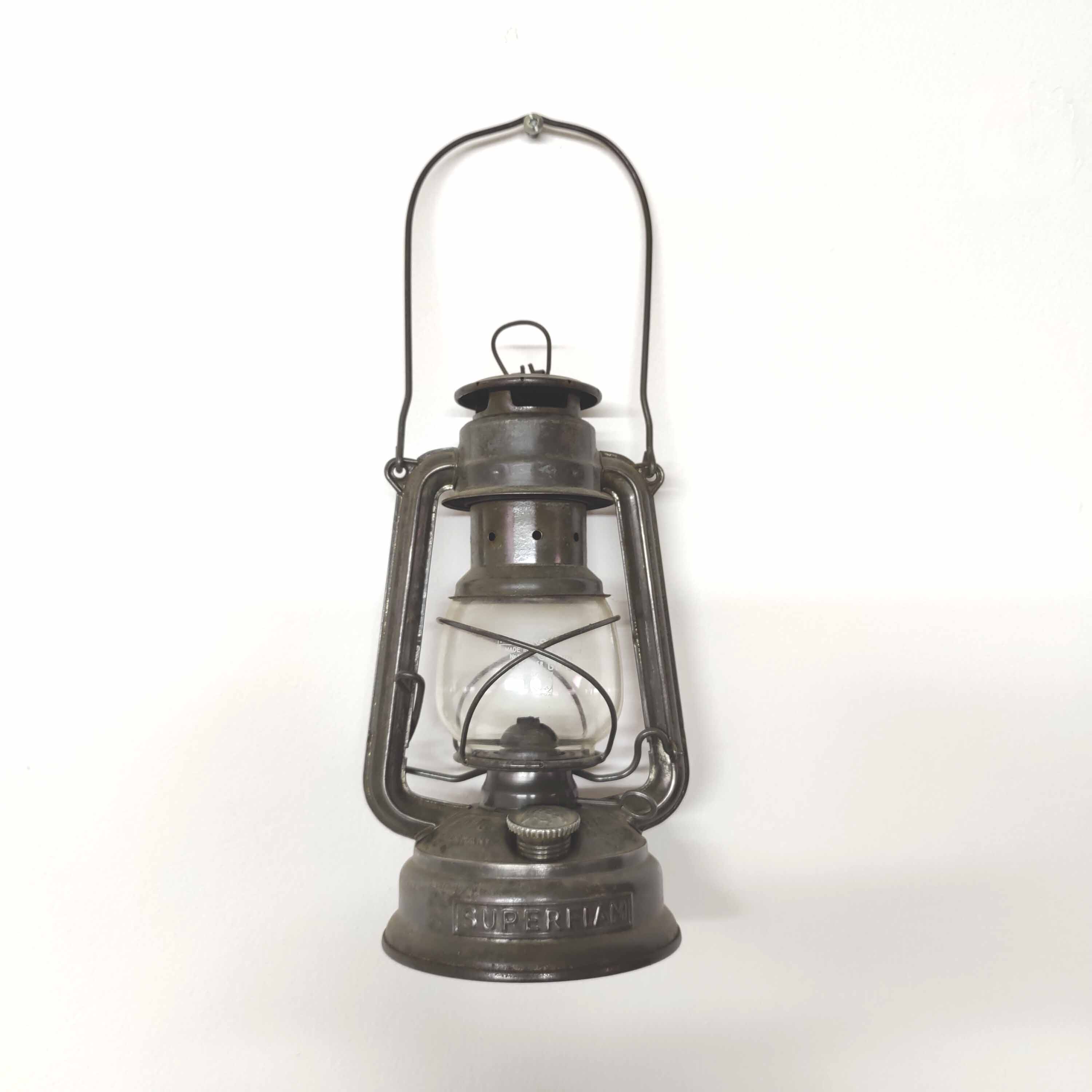 Lantern kerosene storm lamp Feuerhand superflam Germany