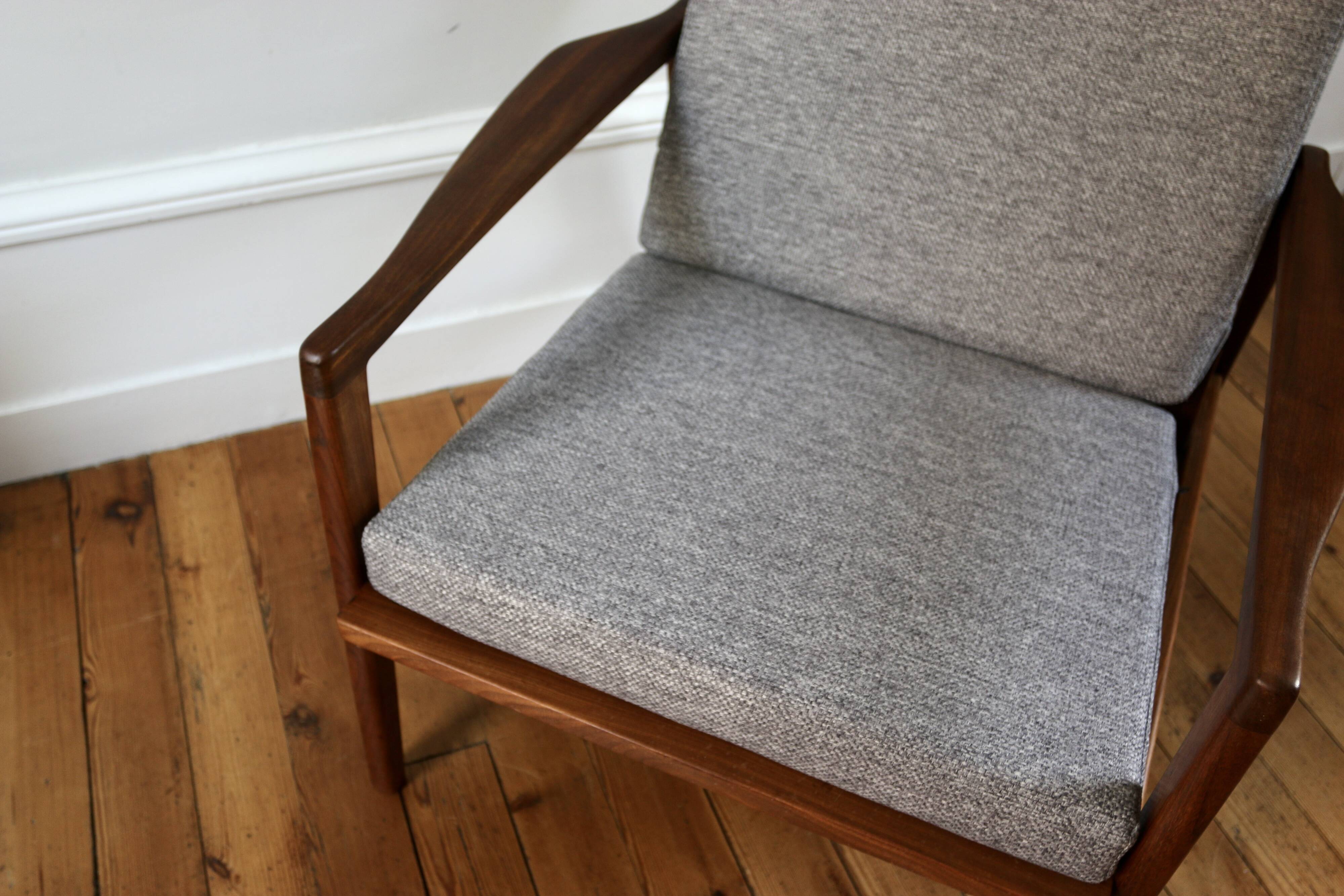 Fauteuil scandinave en teck, 1960