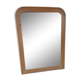 Raw oak mirror in Louis-Philippe style 119x89cm