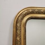 Miroir ancien Napoléon III style Louis Philippe