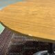 Round coffee table chrome foot, 70s