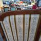 Sofa sofa old style louis xvi 2 places with cushion