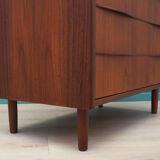 Teak chest of drawers, Danish design, 1970s, made in Denmark